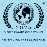 Blue Globee Award 2025 resized