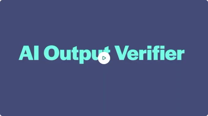 AI Output Verifier