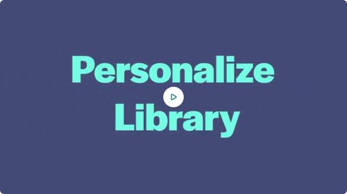 Personalize Libraryv2
